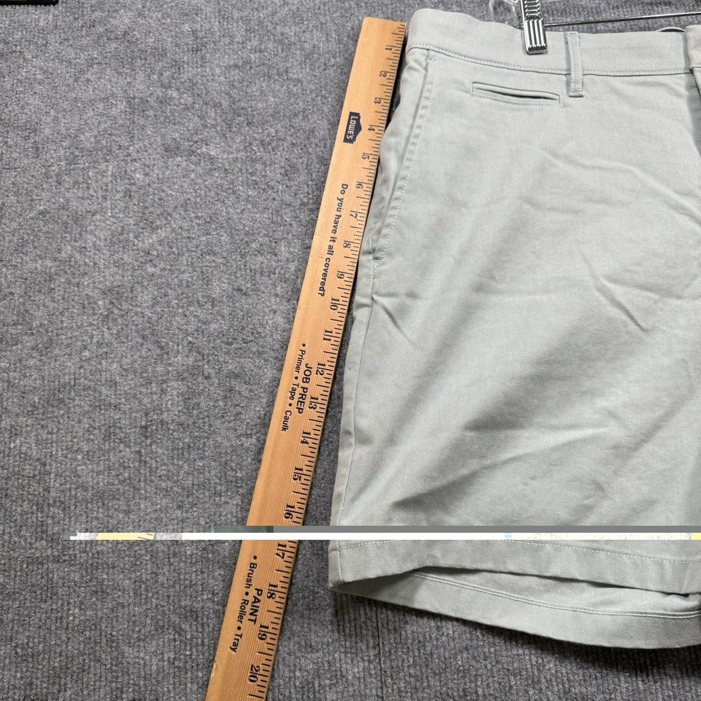 Lot of 2 J.Crew Mens Chino Shorts W36 Blue Green Flat Front Casual - Picture 7 of 16